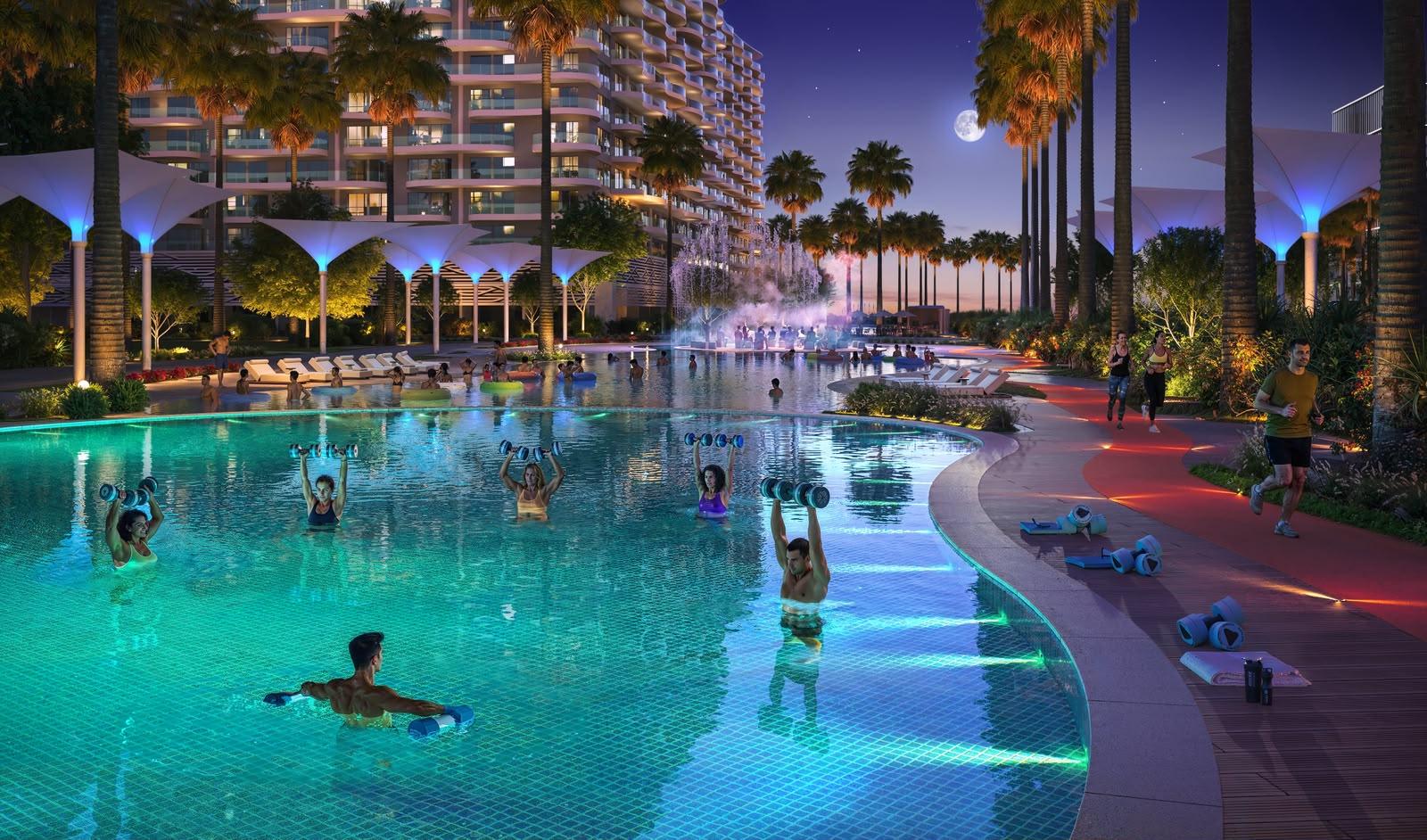 DAMAC Lagoons District concept visual