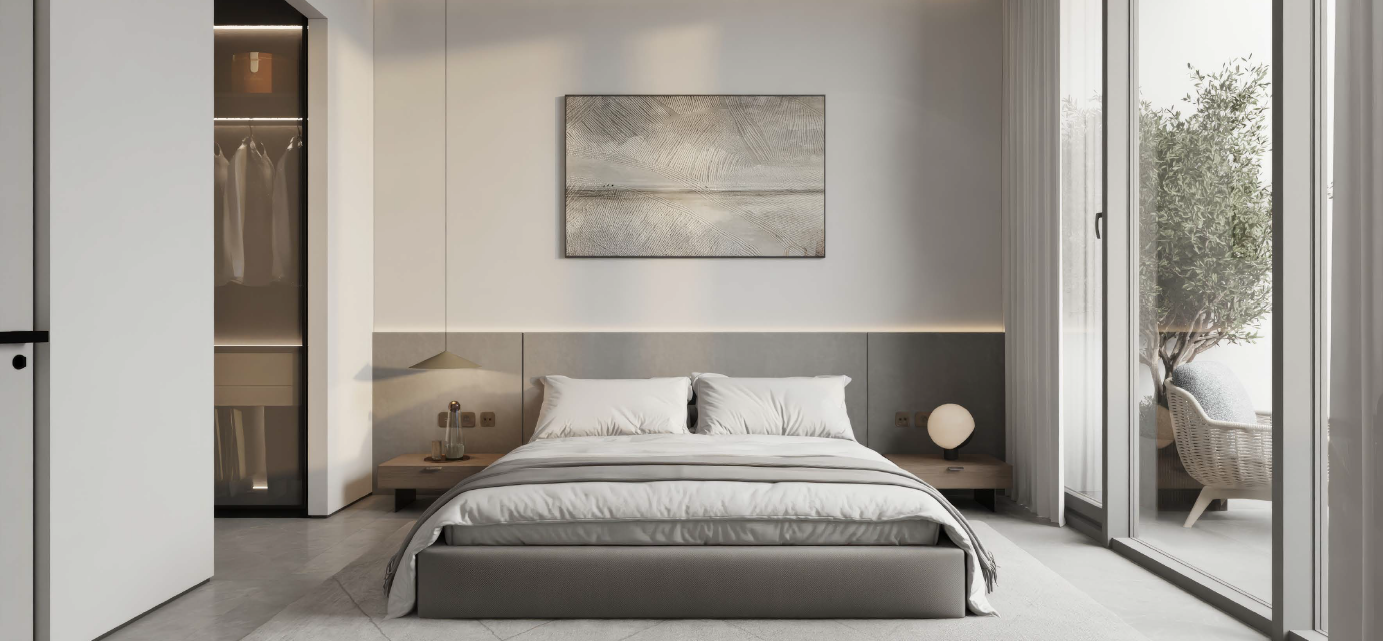Sakura Gardens bedroom interior