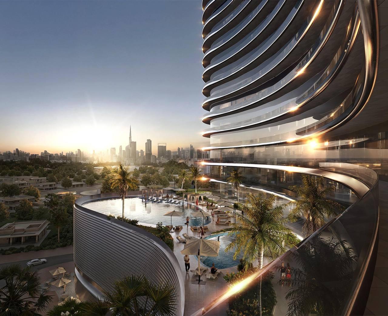 Binghatti Skyflame project visual
