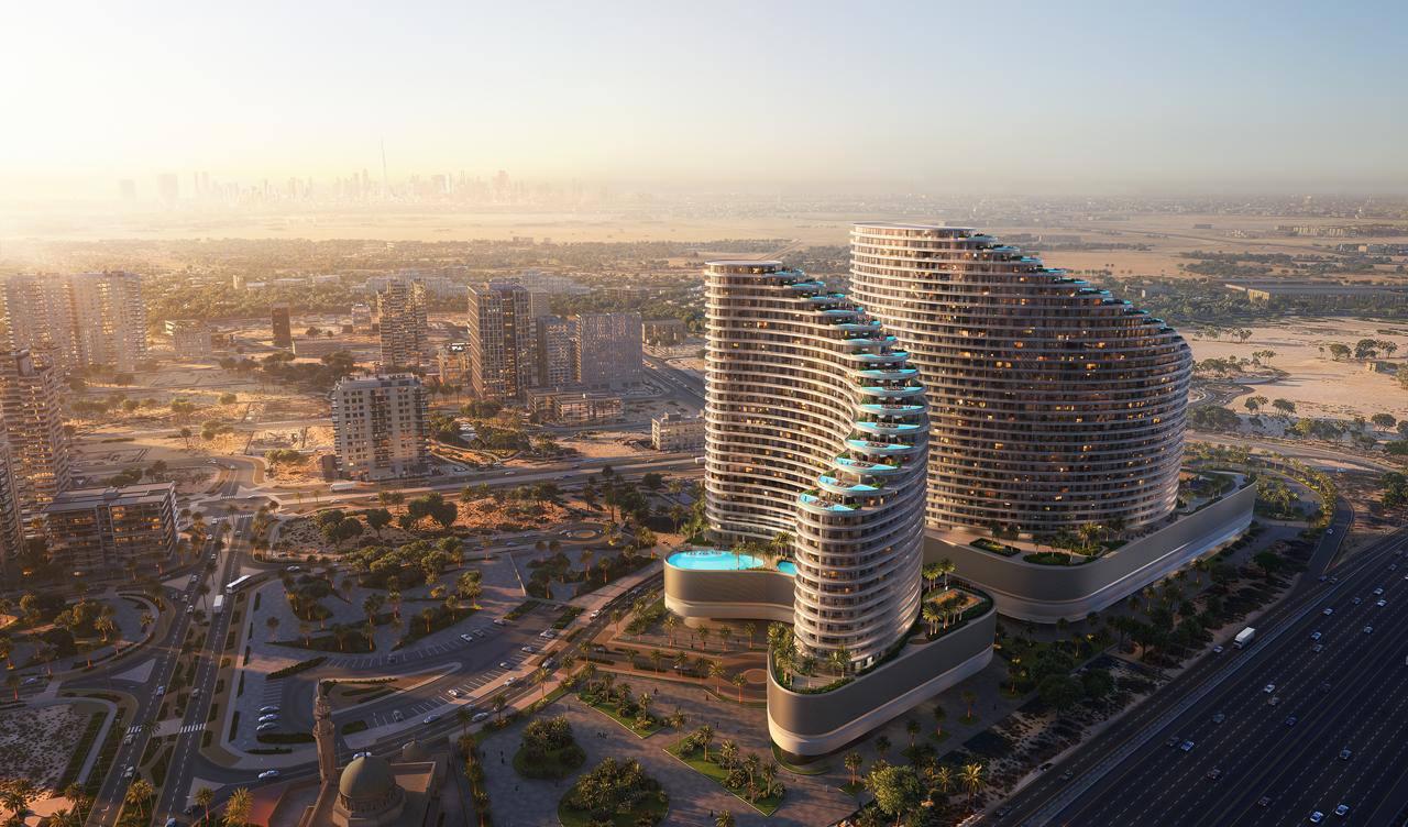 Binghatti Skyflame project visual