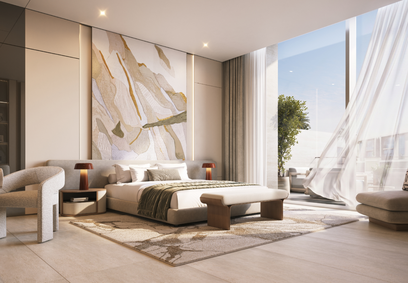 Tilal Binghatti bedroom interior