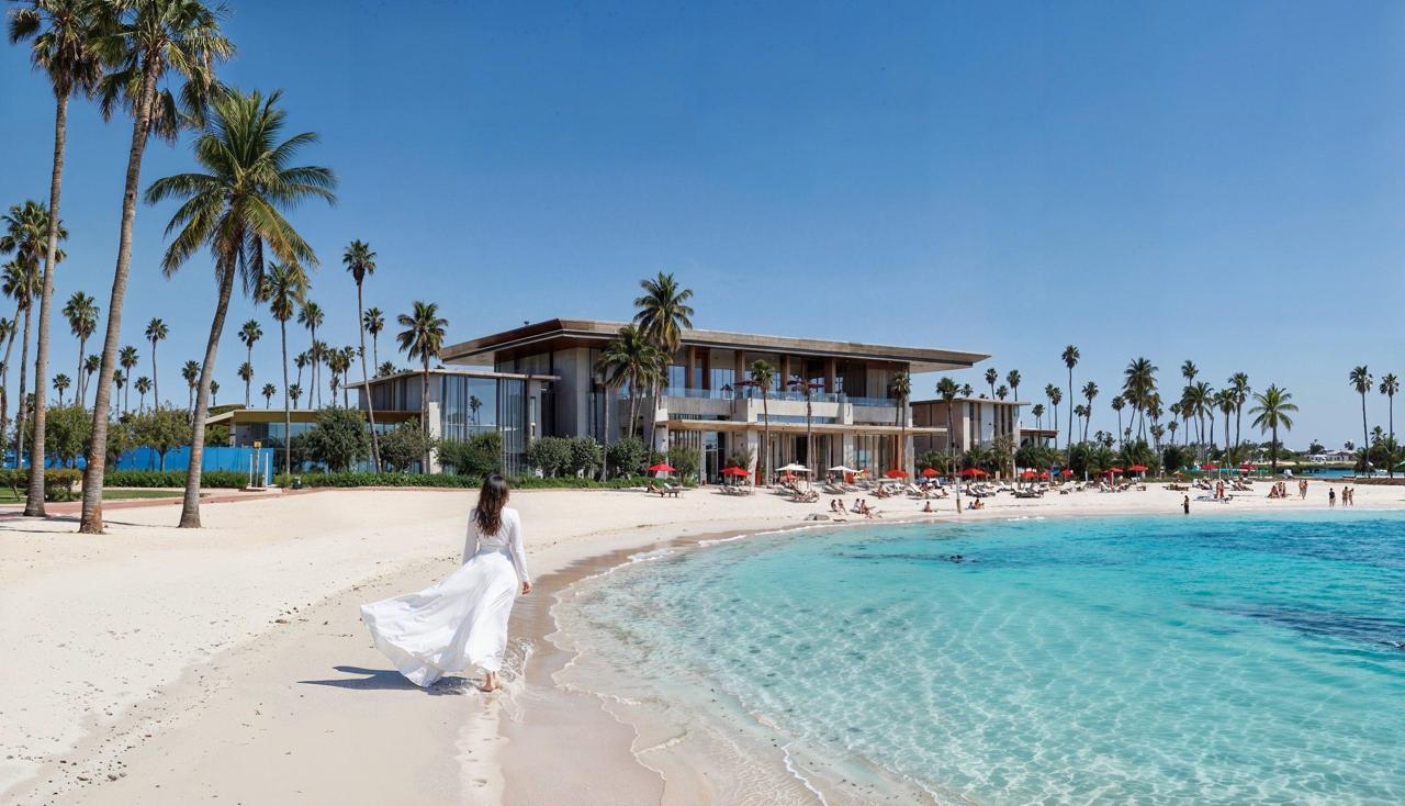 Tilal Binghatti beach and lagoon lifestyle