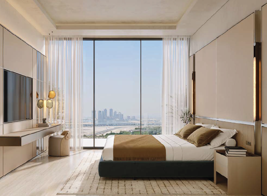 Binghatti Wraith bedroom interior