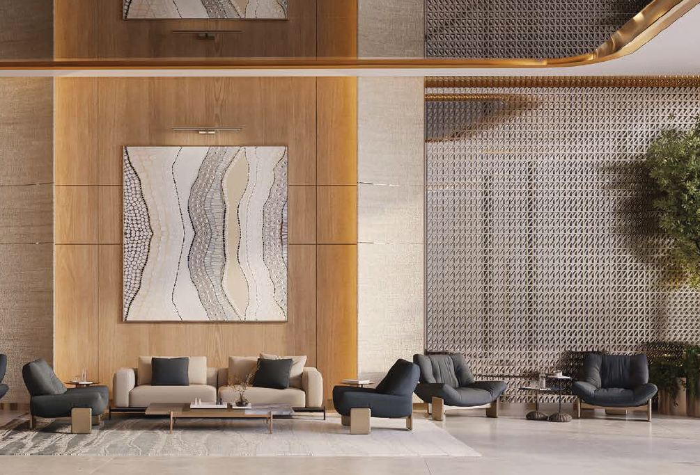 Binghatti Wraith lounge interior