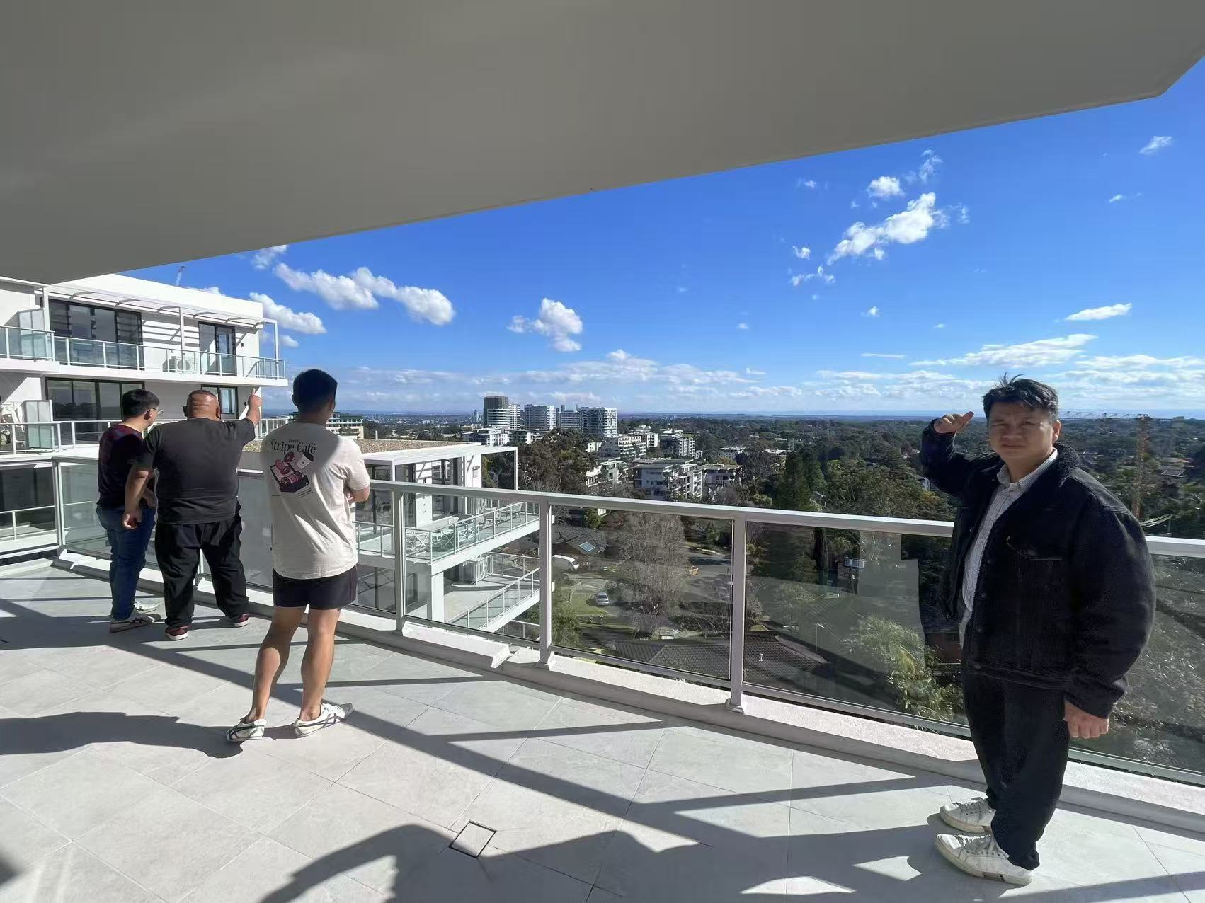 Expansive 88 Livie terrace with elevated district outlook